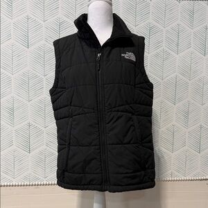 The North Face Black Quilted Vest